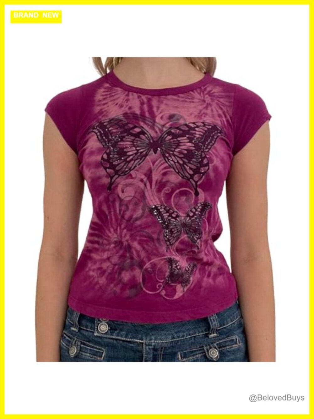 Y2k Grunge Graphic Tee Women Short Sleeve Punk Streetwear Top